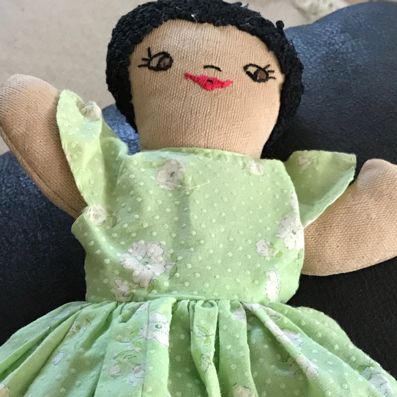 Vintage Topsy Turvy Cloth Doll - Picture 2 of 7